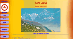 Desktop Screenshot of en.agni-yoga.com